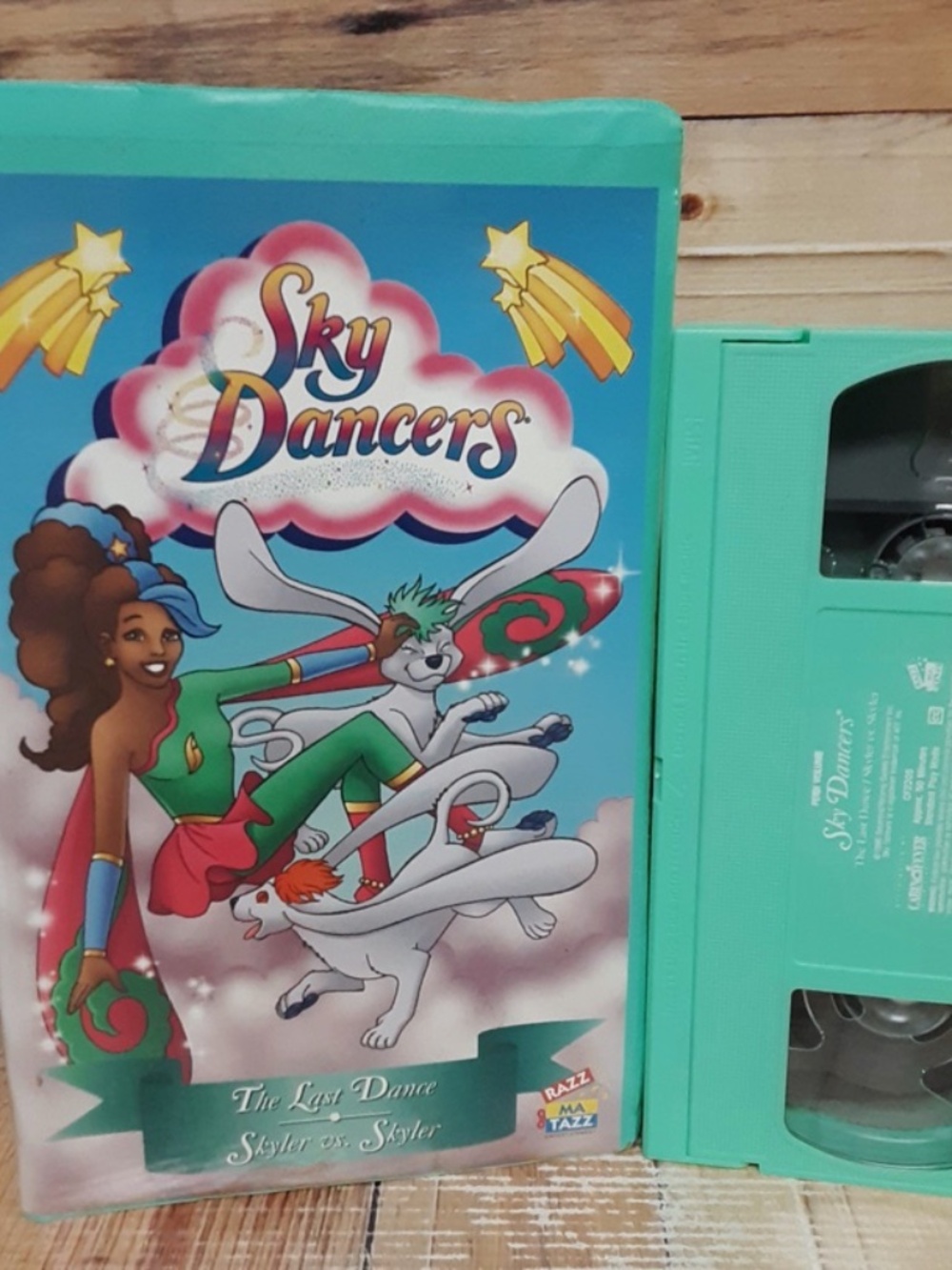 Sky Dancers The Last Dance Skyler Vs Skyler VHS Used Kids Cartoon, Rare!